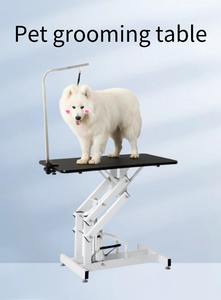 <span class=keywords><strong>Precio</strong></span> al por mayor Nuevo producto Productos para mascotas plegables portátiles Mesas de aseo para mascotas Elevación cruzada eléctrica Altura ajustable - Product Image 6