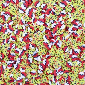 Figuras de personajes de bolas de animales, rodajas de <span class=keywords><strong>arcilla</strong></span> polimérica, animales amarillos para limo, manualidades, arte de uñas, juguetes para niños, Vasos - Product Image 2