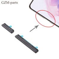 Bouton d'alimentation pour téléphone portable S21 Plus pour Samsung Galaxy S21+ 5G G996, bouton marche/arrêt, bouton de volume latéral, pièces de rechange