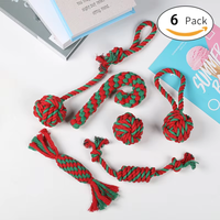 Ensembles personnalisés de 7 6 4 packs de jouets à mâcher pour chiens de compagnie ensemble de jouets en corde pour chiens