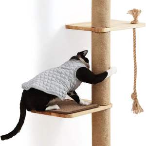 Albero di attività del gatto con Tunnel palla giocattolo Sisal colonna 360 rotazione Pallet fornitura - Product Image 4