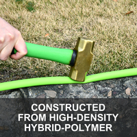 VERTAK 15M 1/2 "tuyau d'arrosage 3 couches tuyau de pression en polymère hybride pour lavage de voiture avec connecteur et adaptateurs de robinet