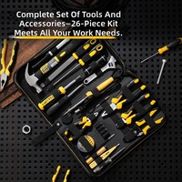 Ensemble d'outils de télécommunication Deli pour usage domestique, outils multifonctionnels professionnels pour électriciens, outils de maintenance, DL1026E