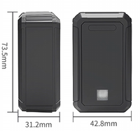 Mini Rastreador GPS Espía Inteligente para Cartera, Dispositivo con Micrófono, Grabación de Audio y Voz, Batería de Larga Duración, 1 Año de Garantía, Compatible con PC