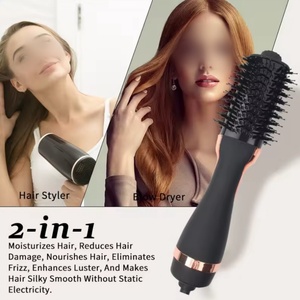Secador de Cabello Eléctrico de Aire Caliente, Cepillo Alisador y Secador de Pelo 3 en 1 - Product Image 2