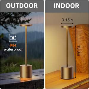 Lámpara de Mesa Recargable LED Inalámbrica al por Mayor, Lámpara de Escritorio Portátil con Batería de 1200 mAh, 2000 mAh, 4000 mAh, 5000 mAh - Product Image 3