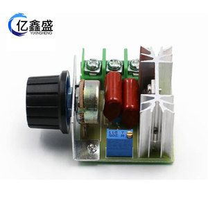 YIXINSHENG <b>Dimmer</b> Switch 220V 2000W 8A 1 Channel For Light Motor Speed Control - Product Image 2