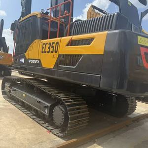 Volvo EC350 d'occasion d'origine suédoise en bon état, nombre d'heures de fonctionnement extrêmement faible, vendu à bas prix - Product Image 5