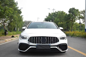 Kit de cuerpo de escape de parachoques trasero delantero W118, Kit de cuerpo de actualización CLA45 AMG para Mercedes BenZ <span class=keywords><strong>CLA</strong></span> W118 2020 2021 2022 <span class=keywords><strong>2023</strong></span> - Product Image 6