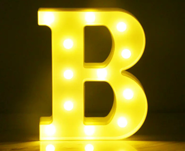 B