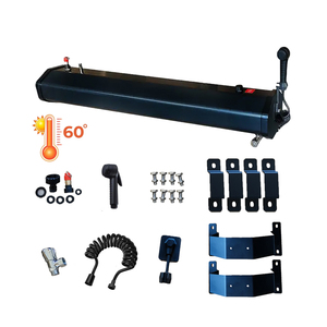 CYEN Réservoir d'eau pour voiture, accessoires de camping, <span class=keywords><strong>douche</strong></span> <span class=keywords><strong>solaire</strong></span> <span class=keywords><strong>30L</strong></span> en PVC pour toit de voiture et tentes - Product Image 4