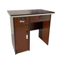 Bureau de travail en panneaux de particules durable et économique, convertible pour la maison, le bureau, l'hôtel, mobilier de bureau commercial OD-204