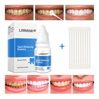 Essence blanchissante pour les dents LXRMIMI, blanchiment dentaire, élimination de la plaque dentaire, nettoyage des taches, blanchiment, nourrissant les dents