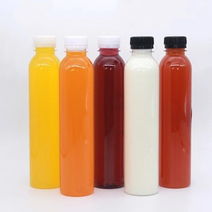 Joint de bouchon à vis de bouteille de boisson en <span class=keywords><strong>plastique</strong></span> PET 250ml/500ml personnalisable pour thé soda avec impression de logo personnalisé 16 oz <span class=keywords><strong>1L</strong></span> - Product Image 6