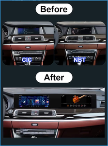 Autoradio à double écran 22 ''pour <span class=keywords><strong>BMW</strong></span> Série 5 CIC NBT 2011-2017 Unité principale Android <span class=keywords><strong>Auto</strong></span> Stereo GPS Navigation Multimedia CarPlay 4G - Product Image 2