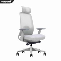 Silla de Oficina Ejecutiva Ergonómica Moderna, Cómoda, Impermeable, Giratoria, Extensible, Plegable, Ajustable, Respaldo Grande y Alto