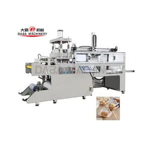 Full-Auto 630*780mm Plastic Fruit Clamshell BOPS High speed Thermoforming Machine with stacker