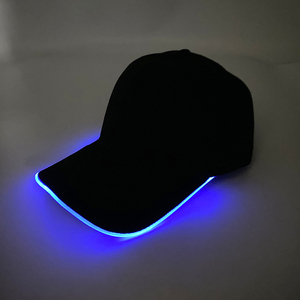 Cappello Hiphop da Baseball con luci fluorescenti per forniture musicali DJ e novità per feste in Costume - Product Image 6
