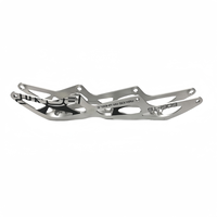 Cadre de patin à roues alignées anodisé en alliage d'aluminium/acier inoxydable de haute qualité OEM avec fil d'usinage CNC EDM et brochage