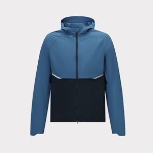 <span class=keywords><strong>Veste</strong></span> de sport imperméable coupe-vent en polyester 100% personnalisée, légère et luxueuse pour hommes, idéale pour la course à pied, le <span class=keywords><strong>golf</strong></span> et la <span class=keywords><strong>pluie</strong></span> - Product Image 5