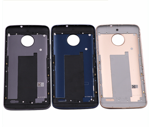 New E4 Rear Housing Case For Motorola Moto E4 / E4 Plus XT1762 XT1763  xt1774 xt177 Metal