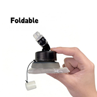 Gourde souple KKN pour activités de plein air, en TPU de qualité alimentaire, pour course à pied, marathon, randonnée, pliable, 250ML/500ML