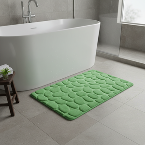 Tappetino da bagno in schiuma Basil 'stones' 50x80 cm - Product Image 3