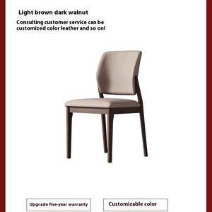 <span class=keywords><strong>Silla</strong></span> de comedor de lujo italiana, diseño de madera de Fresno Simple moderno, respaldo de <span class=keywords><strong>estilo</strong></span> nórdico para el hogar, <span class=keywords><strong>silla</strong></span> de <span class=keywords><strong>escritorio</strong></span> de PC sólida para muebles para el hogar - Product Image 6