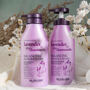 Shampooing et après-<span class=keywords><strong>shampoing</strong></span> clarifiants <span class=keywords><strong>anti</strong></span>-<span class=keywords><strong>jaunissement</strong></span> LUXLISS Private Label Purple Lavender Blonde pour <span class=keywords><strong>cheveux</strong></span> - Product Image 6
