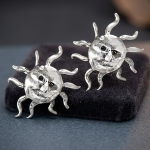 Pendientes de Plata de Moda Art Palace, Joyería de Plata de Ley 925 - Product Image 2