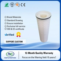 RSCP045-40EPP Filter berlipat aliran tinggi filtrasi hqisasi