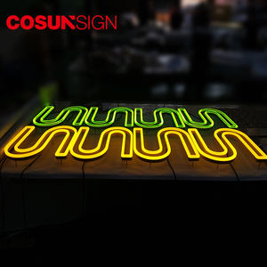 For Hello Gorgeous Custom LED Neon Sign con tiras LED para exteriores Wealth Dollar Sign para aplicaciones de empresas y hospitales - Product Image 5