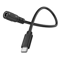 Maßgefertigtes Kupfer-DC-Buchsenkabel DC 5,5x2,1 / 3,5x1,35mm Buchse Typ-C / Micro / Mini USB 22AWG 12V