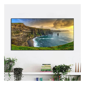 Los acantilados de Moher en Irlanda cuadros lienzo pintura naturaleza paisaje marino paisaje pared arte impresiones para decoración del hogar - Product Image 1