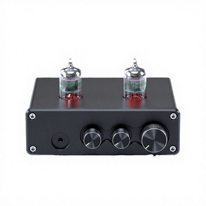 Amplificateur domestique Fosi Audio <span class=keywords><strong>pour</strong></span> tourne-disque avec amplificateur à tube à vide 5654W HiFi BOX X4 2.0 canaux en aluminium - Product Image 2