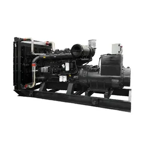 Generator diesel 12 silinder 3 fase, generator diesel 1300kw 1700 kva Harga generator