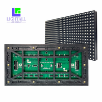 Panneau d'affichage LED extérieur P8 grand format pour publicité, 256*128mm, SMD3535, 4S, 32x16 points