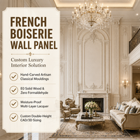 Panneau mural en relief sculpté à la main, cadre doré, motif personnalisé pour la décoration murale intérieure du club-house