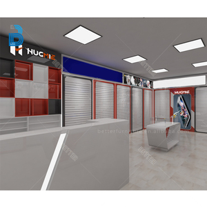 Tủ Trưng Bày Nội Thất Điện Thoại Di Động Thiết Kế Theo Yêu Cầu Tủ Trưng Bày Điện Thoại Di Động Quầy Trưng Bày Cửa Hàng Bằng Gỗ Cho Cửa Hàng Bán Lẻ - Product Image 6