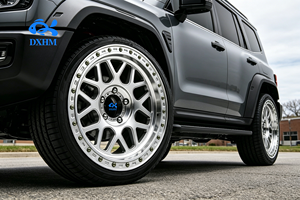 Rines Cromados para Autos <span class=keywords><strong>de</strong></span> Pasajeros, Rines Forjados Todoterreno <span class=keywords><strong>de</strong></span> 18-20 Pulgadas 6x112 5x139.7 8x170, Rines Cóncavos Profundos para Ford Ram Rebel - Product Image 6