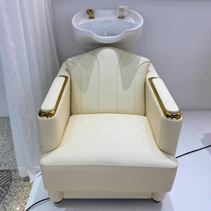 Fauteuil de lavage moderne et confortable pour salon de coiffure, design tendance pour institut de beauté et barbier, station de lavage pour salle de bain - Product Image 5