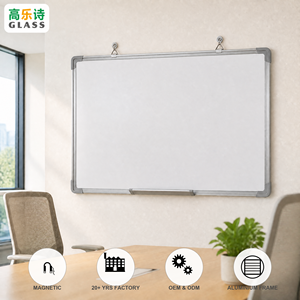Magnetic Whiteboard Wall Mounted 60x90 cm Aluminum Frame Dry Erase <strong>Board</strong> for Office Classroom Meeting Room School Children Room - Product Image 1