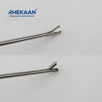 Premium Orthopedics Endoscopic Surgical Optical Blue Meniscus Arthroscopy Grasping Forceps Set