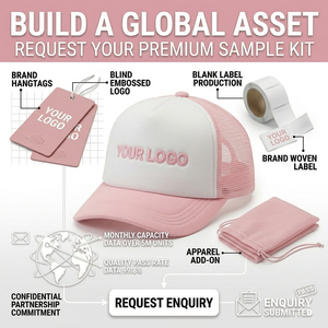 Casquette Trucker 5 Panneaux en Mousse Personnalisable avec Logo Brillant et Dos en Maille Respirante pour Marque Streetwear et Cadeau Promotionnel d'Été - Product Image 2