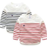 T-shirts de marque excédentaires T-shirts pour garçons T-shirts pour garçons personnalisés Vente en gros de dix produits les plus vendus en Chine pour enfants