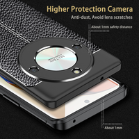Étui de protection de luxe pour téléphone, nouveau design tendance, en cuir PU de qualité supérieure pour Huawei P50 Pro et Honor X50