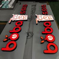 Letrero Et Formes Acrylique Décor Lit Signe Lettres Alphabet Signalisation Personnalisé Acrylique Éclairage Led Canal Lettres Signalisation