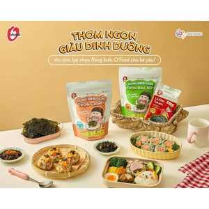 Alga marina crujiente O'Food con verduras y semillas (30g) Delicioso sabor 100% algas marinas de alta calidad cosechadas Precio al por mayor - Product Image 5