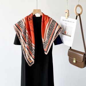 Women 90cm <b>Square</b> <b>Scarf</b> Digital Print Multifunctional Summer Headscarf - Product Image 1