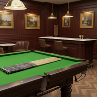 Mükemmel Hissettiren Dişbudak ve Abanoz Bilardo Istakası, Çin Malı, Kulüpler, Barlar ve Ev Oyuncuları İçin İdeal, Yüksek Kaliteli ve Dayanıklı